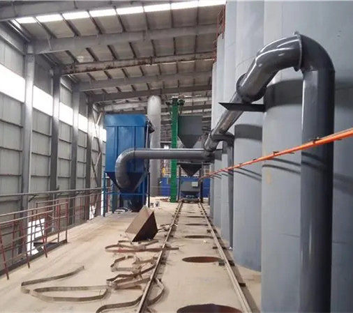 Electric arc furnace baghouse