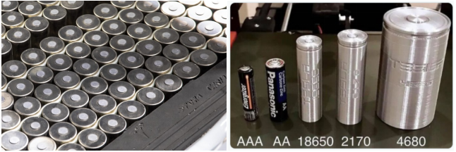 特斯拉电池升级示意图