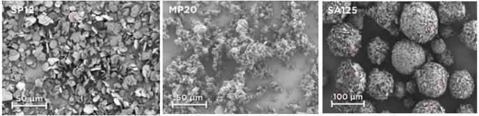 圣戈班氮化硼(标准片晶、改性片晶、球型团聚体)电镜图 圣戈班氮化硼(标准片晶、改性片晶、球型团聚体)电镜图