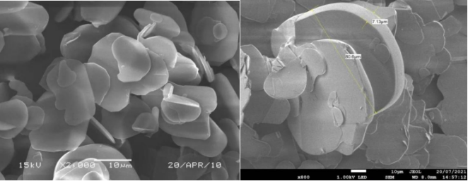 HS级氮化硼样品电镜图及HSPD50氮化硼样品电镜图 HS级氮化硼样品电镜图及HSPD50氮化硼样品电镜图