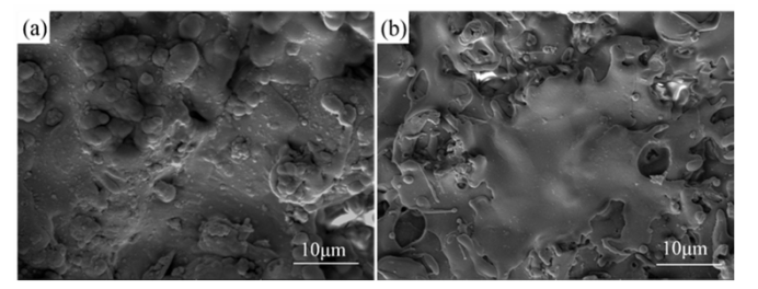 Al2O3粉末制备涂层表面SEM图