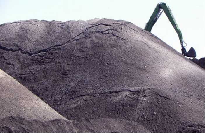 粉煤灰堆 粉煤灰堆