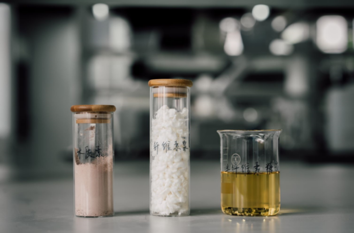 三素分离后产物：木质素、纤维素、半纤维素