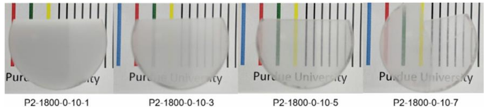 热压烧结制备α-Al2O3透明陶瓷样品