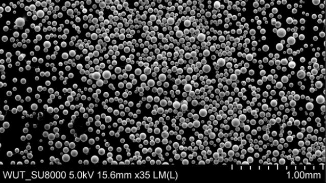 球形粉体微观形貌 球形粉体微观形貌