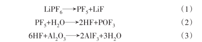 氧化铝在电池中的反应机制
