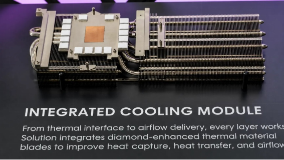 MSI发布的新型散热组件全貌 MSI发布的新型散热组件全貌