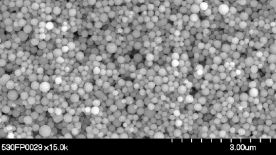 东邦钛的180nm镍粉产品SEM 东邦钛的180nm镍粉产品SEM